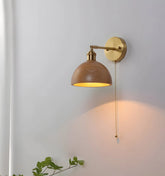 Vintage Wood Wall Lamp